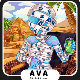 Аватар в стиле ArkLines Draw