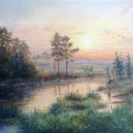 На рассвете