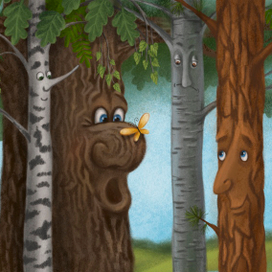 Бабочка прилетела!