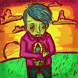 Zombie boy