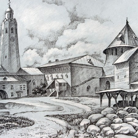 Новгородский кремль.