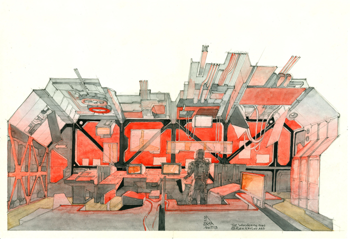 Блуждающая земля. разворот 13.