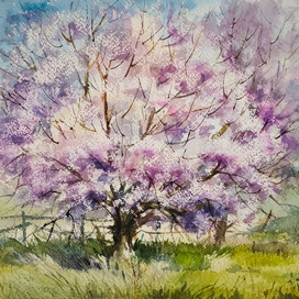 "Весна. Цветущий персик" 