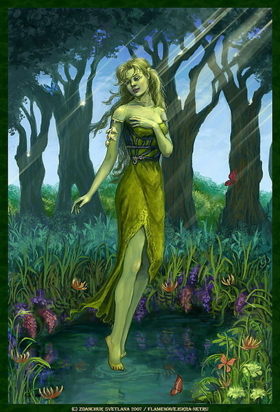 Дриада, фэнтези