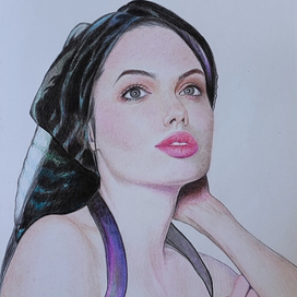 Портрет Анджелина Джоли