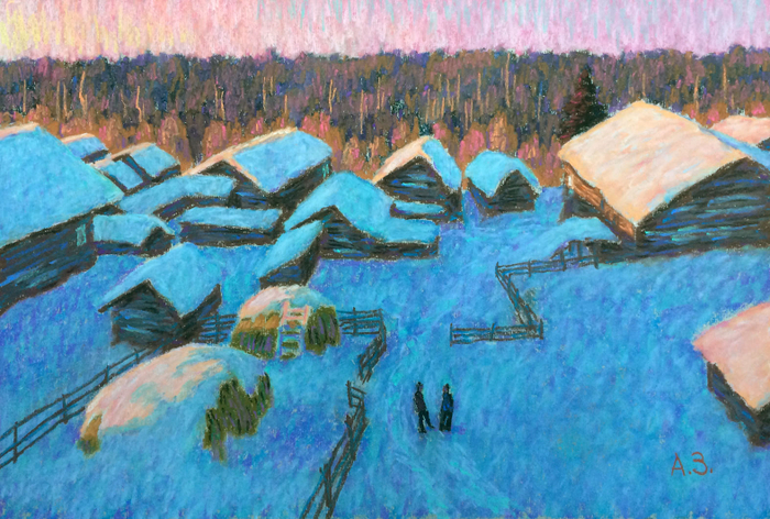 Морозное утро