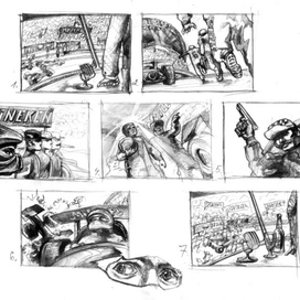 Раскадровка к ролику