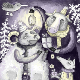 Рождество на ферме