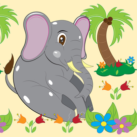 Африканский слон.