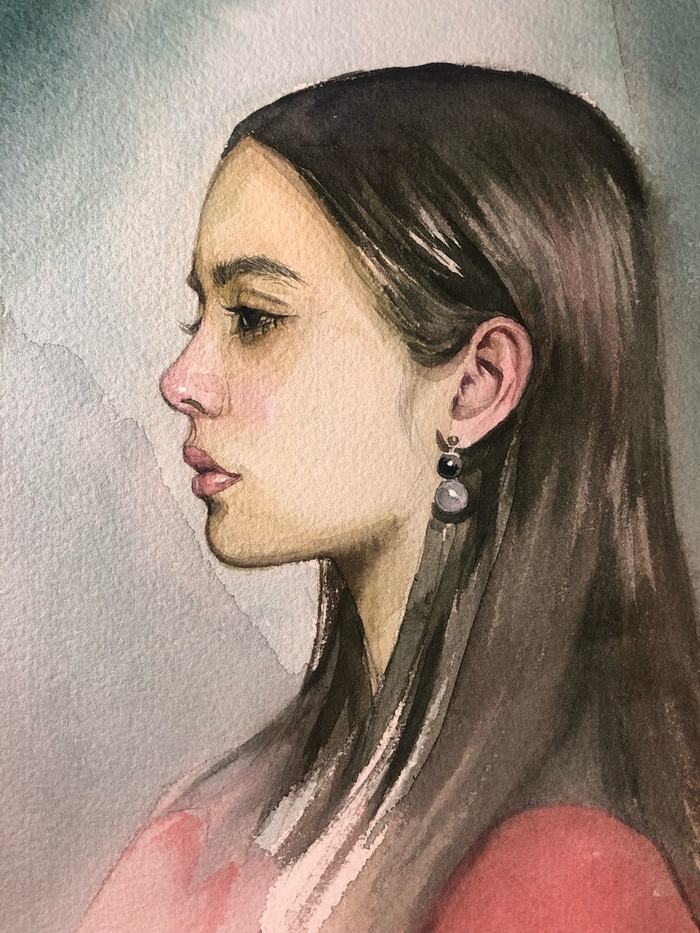 портрет девушки