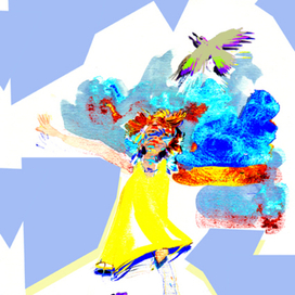 Девочка и птица