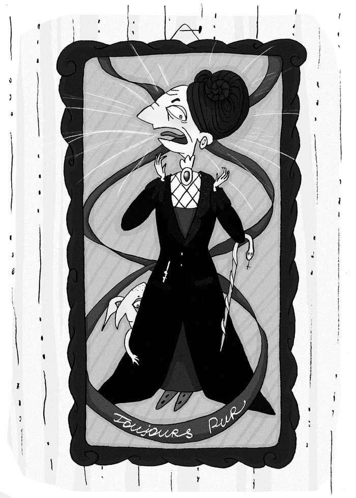 портрет миссис Блэк