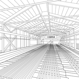  Раскраска для завода Евраз