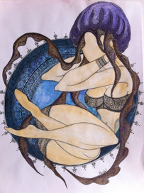 Девушка - медуза