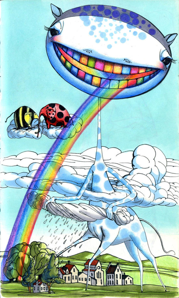 Откуда берется Радуга?