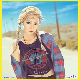 Стилизованный портрет(4)