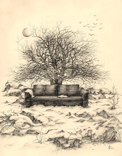 Диванчик для медитаций.