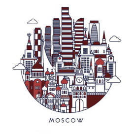 Этикетка для стаканчика под горячие напитки.