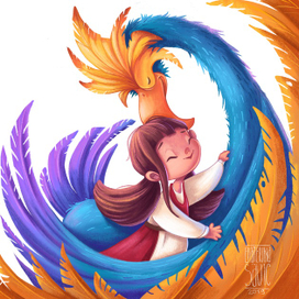 Иллюстрация к книге Hansel&Gretel