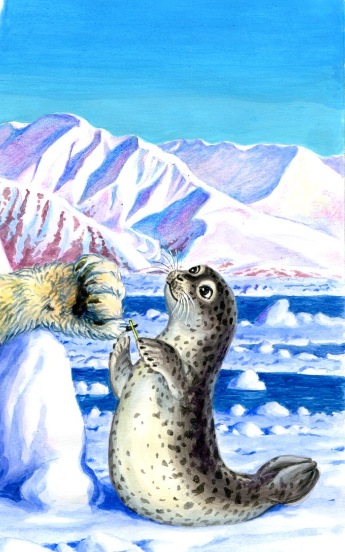 Я белый медведь