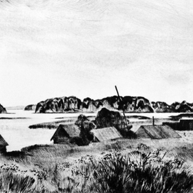 Карельские дали. Сухая игла