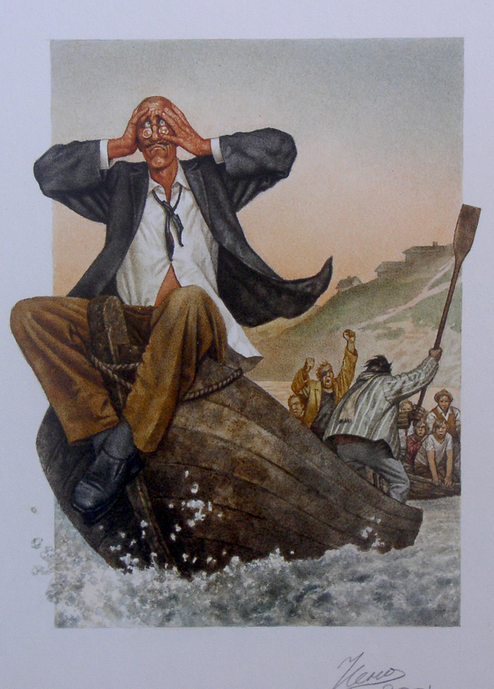 Двенадцать Стульев. Побег от шахматистов