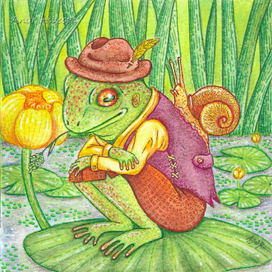 В своём болоте