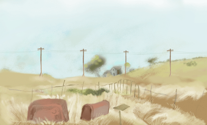 кладбище у дороги 