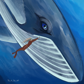 иллюстрации для книги кит