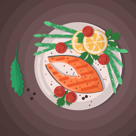 Фуд иллюстрация