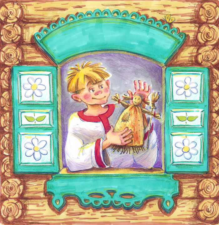 Сказка о Метлушке и Вадиме-спорщике 