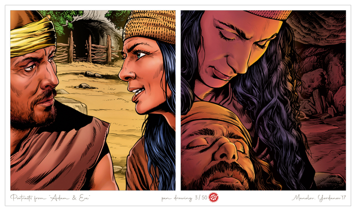 Портреты из книги Адам и Ева - с Йордановым