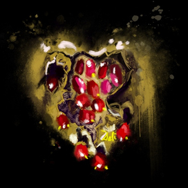 Сердце граната