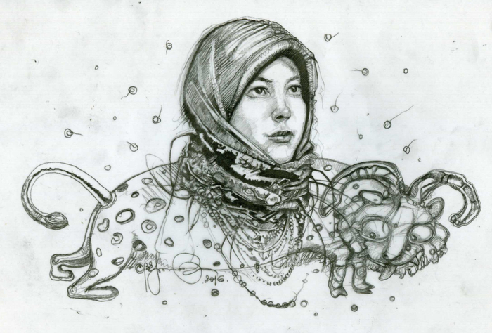 Of Mary Pryimachenko the Memory