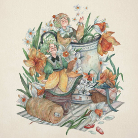 Нарциссы за беседой