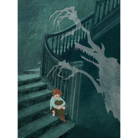 Иллюстрация для книги «The Boy and the Mouse»