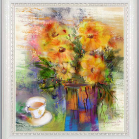 Натюрморт с белой чашкой