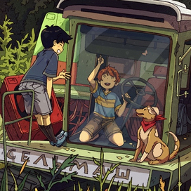 Детство в деревне