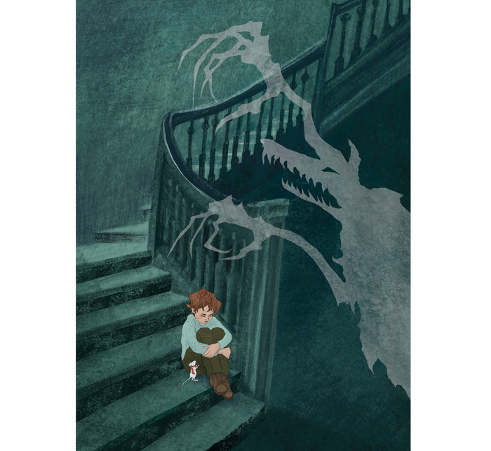 Иллюстрация для книги «The Boy and the Mouse»