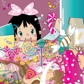 Настенька в карамельной стране