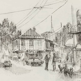 бродяги в Тбилиси