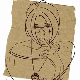 женский портрет №3