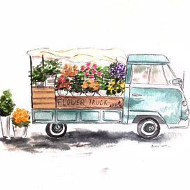 Цветочный ларёк