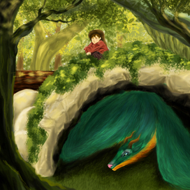 лес дракона