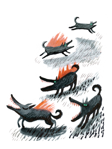 Иллюстрация к сказке Андрея Семина "Джоконда и Принцесса из леса"