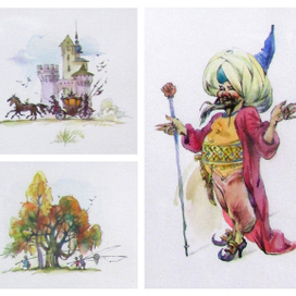 Юрий Володин "Когда мы были маленькими" Концовки, заставки.