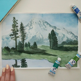 Горная долина