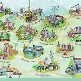 Рисунок для шапки календаря.