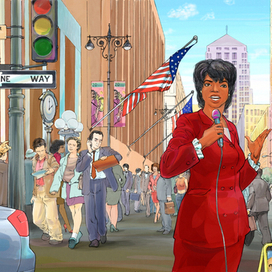 Обложка для книги"Опра Уинфри"