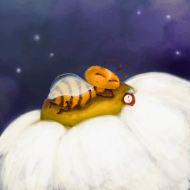 Спящая пчела